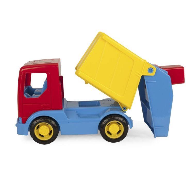 Wader, Tech Truck, Masinuta de gunoi, vehicul, 26 cm