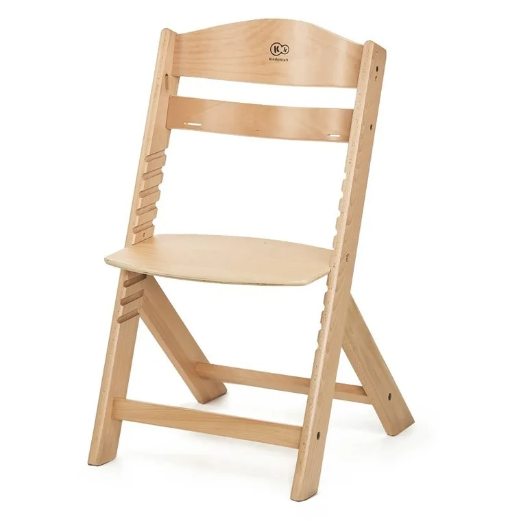 Kinderkraft, scaun de masa Enock + sezlongul Calmee, Grey