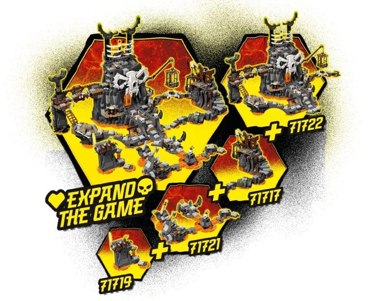 LEGO NINJAGO, Dragonul Vrajitorului Craniu, 71721