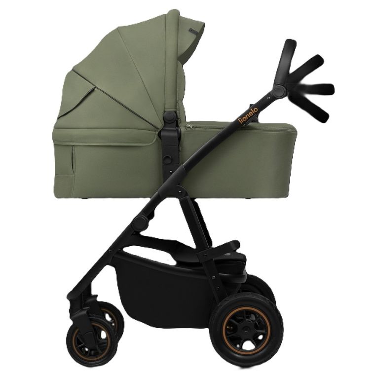 Lionelo, Amber Plus, carucior multifunctional 3in1, Green Forest