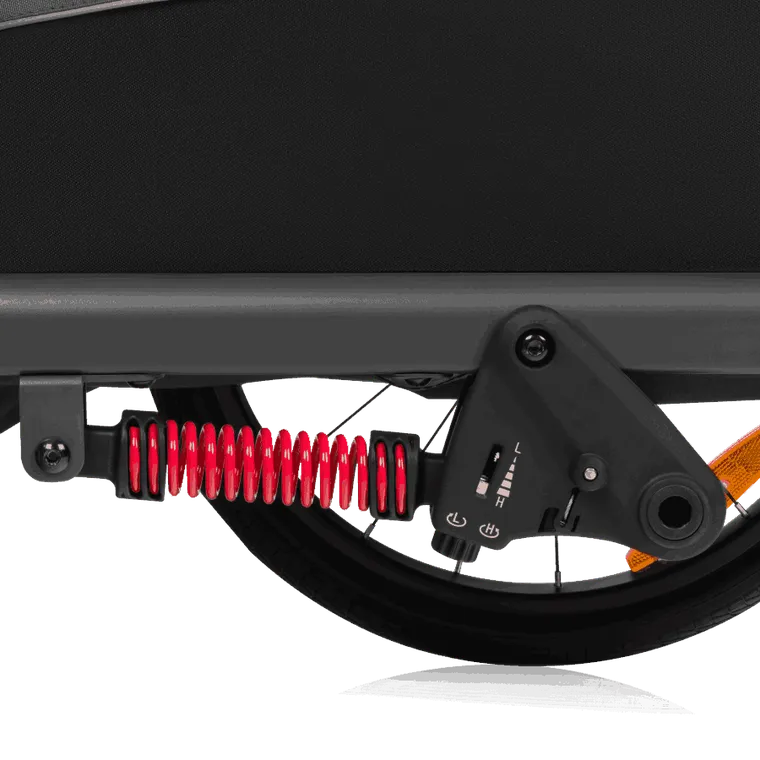 Lionelo, Cama, remorca bicicleta, Grey Graphite