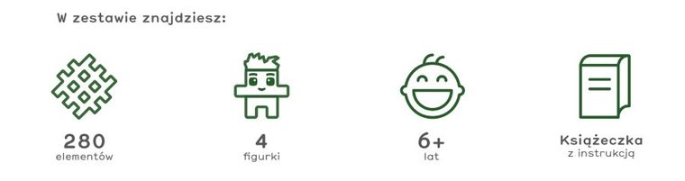 Marioinex, Mini Waffle, City, Strada, set de constructie, 280 piese