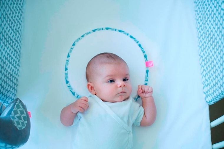 Motherhood, Perna ergonomica de stabilizare pentru bebelusi, Grey Classics