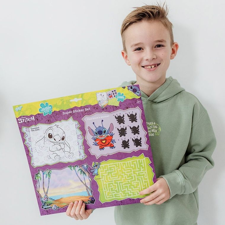 Totum, Lilo si Stitch, set mare de stickere, 300 elemente