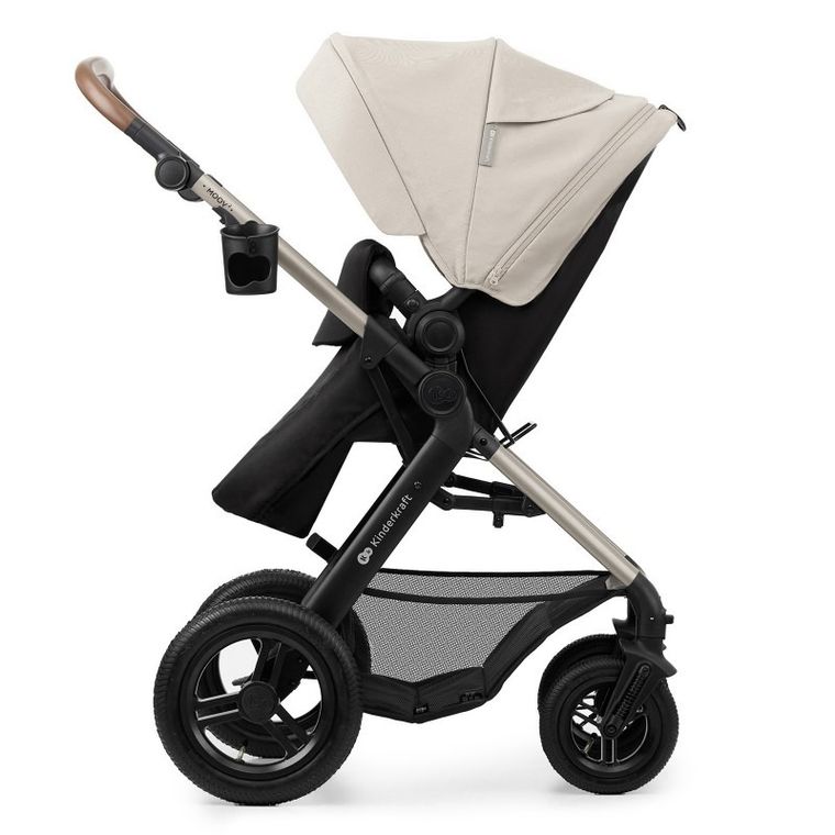 Kinderkraft, Moov 2, Air Wheels, carucior multifunctional 4in1, Moonlight Grey