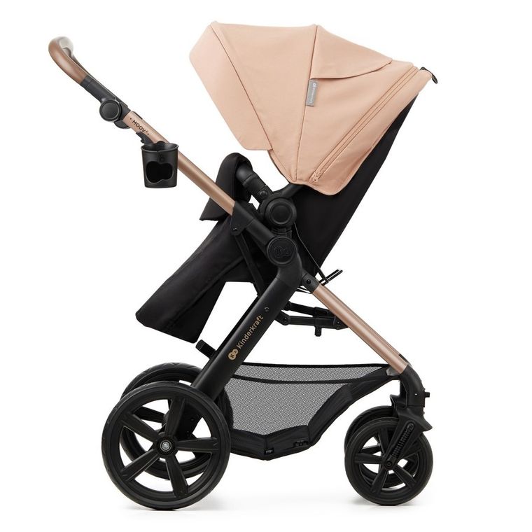 Kinderkraft, Moov 2, carucior multifunctional 3in1, Sand Beige