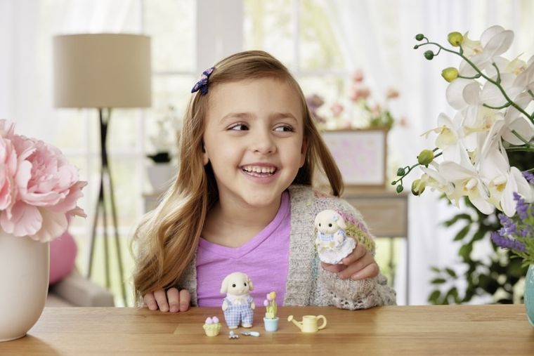 Sylvanian Families, Set de flori cu figurine, 5736