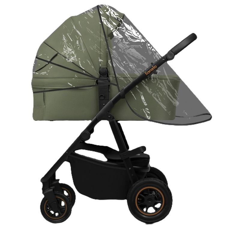 Lionelo, Amber Plus, carucior multifunctional 3in1, Green Forest