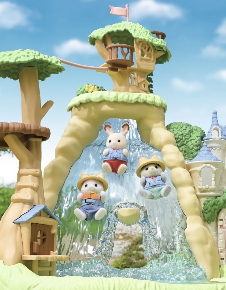Sylvanian Families, Secret Forest, Insula cu cascada, 5761