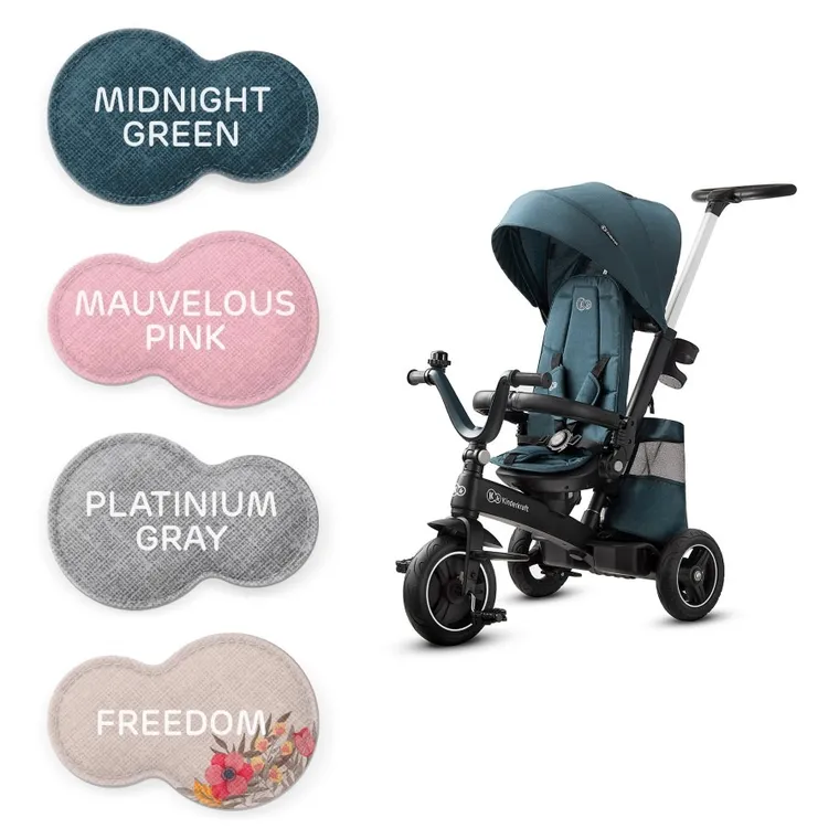 Kinderkraft, EasyTwist, tricicleta, Platinum Grey