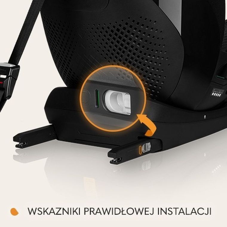 Lionelo, Lavender I-Size, scaun auto, Black Carbon, 76-150 cm