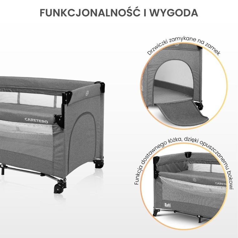 Caretero, Esti, patut de calatorie, granit