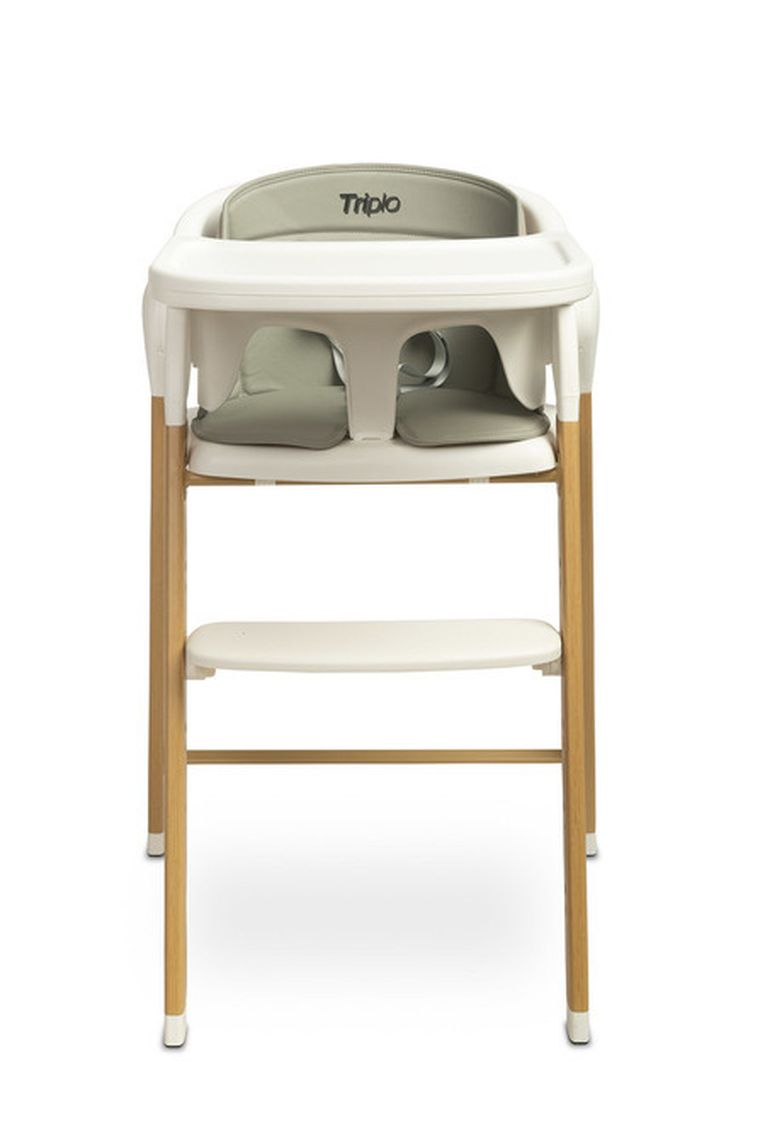 Caretero, Triplo, scaun de masa, 3in1, grey