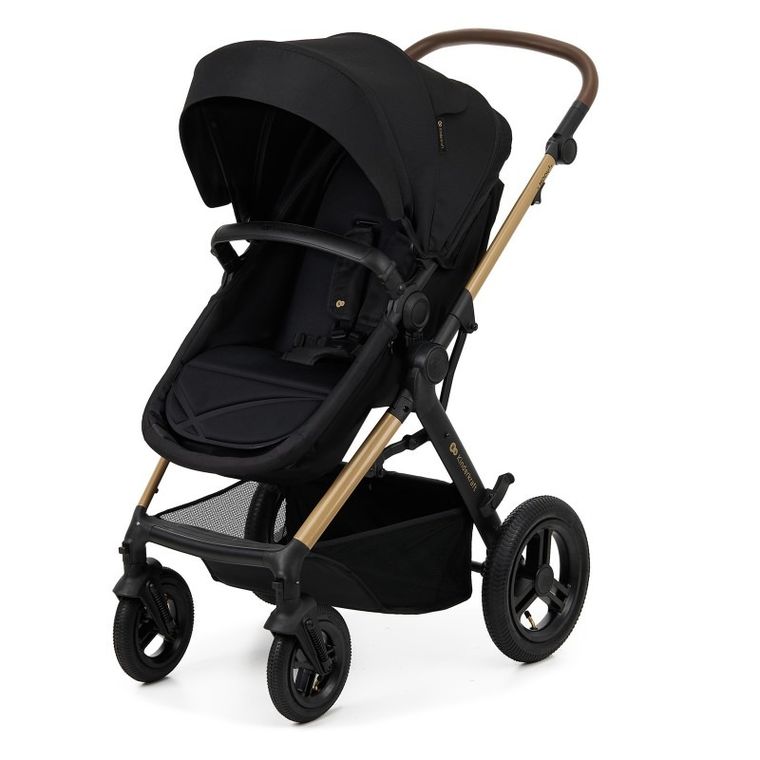 Kinderkraft, Moov 2, Air Wheels, carucior multifunctional 4in1, Pure Black