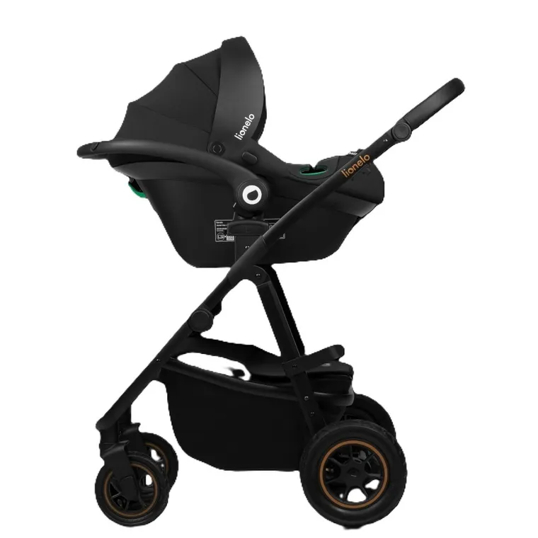 Lionelo, Amber Plus, carucior multifunctional 3in1, Green Forest