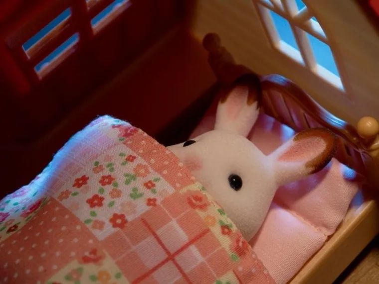 Sylvanian Families, Casa rustica primitoare, set de inceput cu figurina, 5242/5303