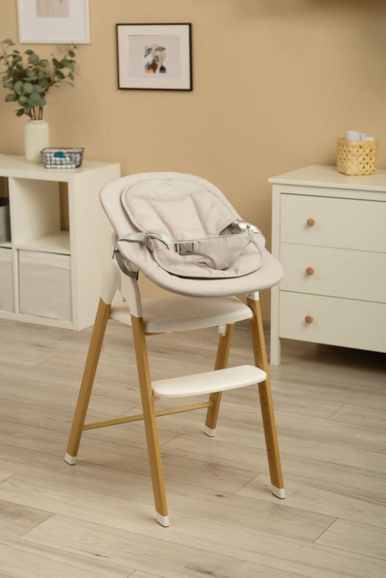 Caretero, Triplo, scaun de masa, 3in1, grey