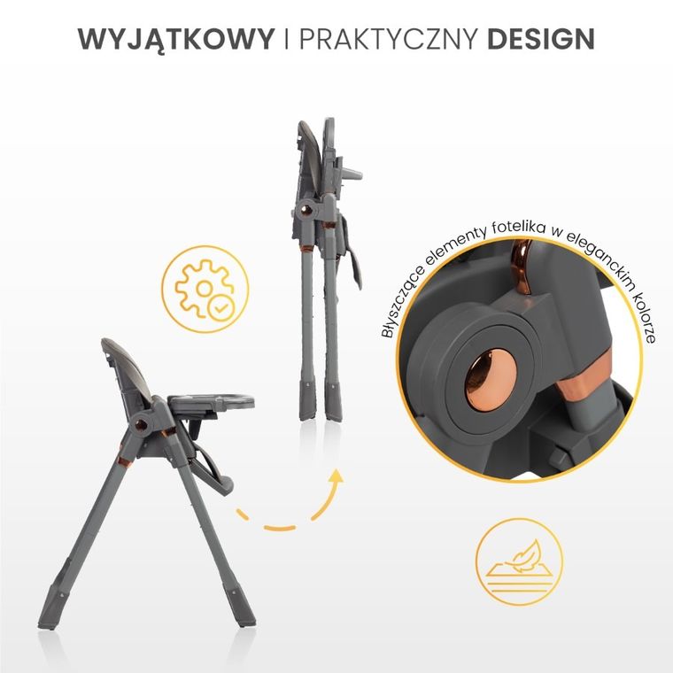 Caretero, Vars, scaun de masa, grey