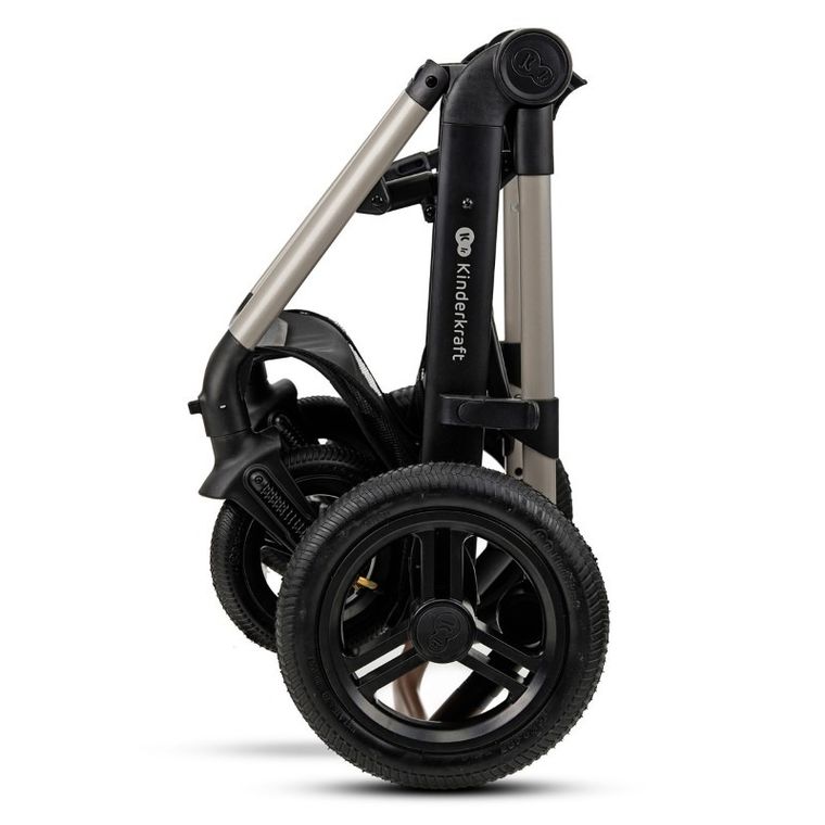 Kinderkraft, Moov 2, Air Wheels, carucior multifunctional 4in1, Moonlight Grey