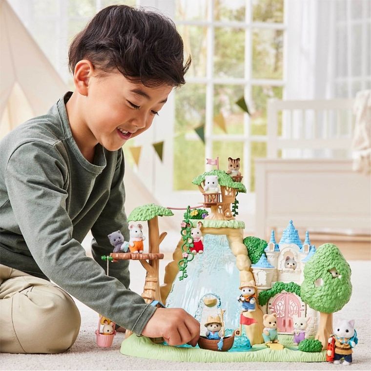 Sylvanian Families, Secret Forest, Insula cu cascada, 5761