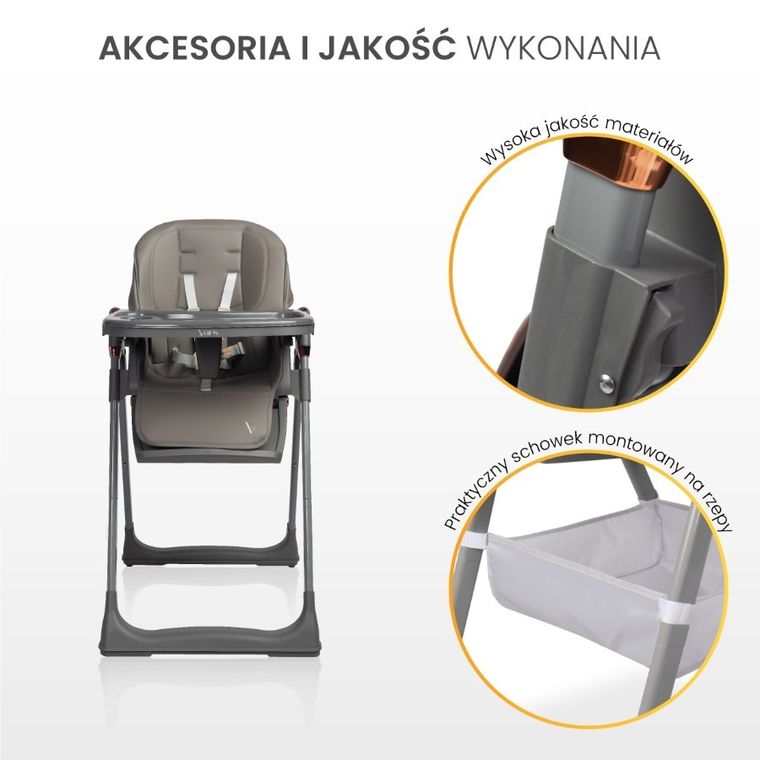 Caretero, Vars, scaun de masa, grey