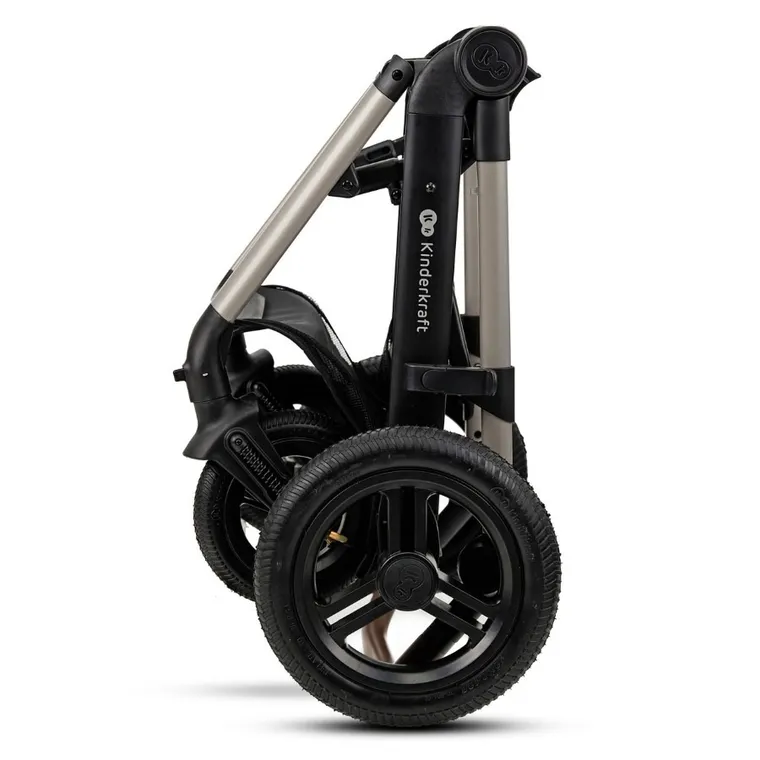 Kinderkraft, Moov 2 Air, carucior multifunctional 3in1, Moonlight Grey