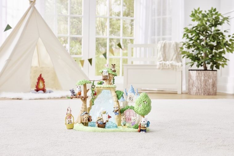 Sylvanian Families, Secret Forest, Insula cu cascada, 5761
