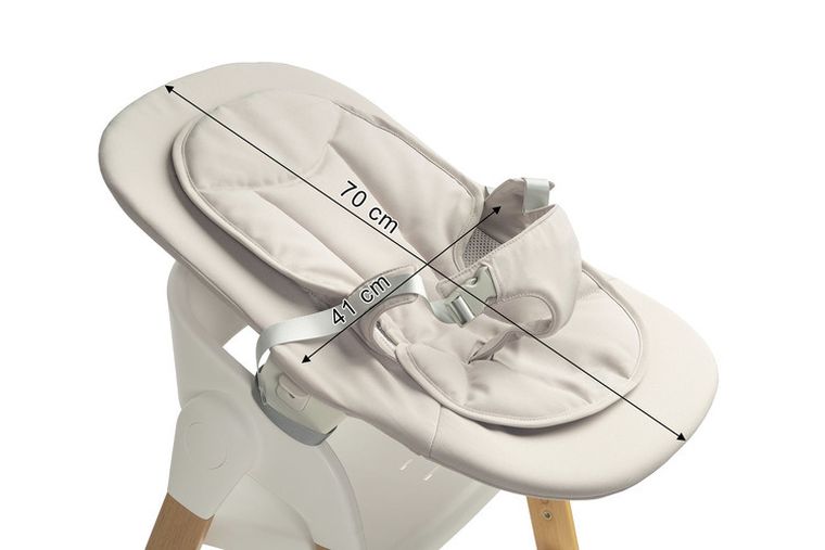 Caretero, Triplo, scaun de masa, 3in1, grey