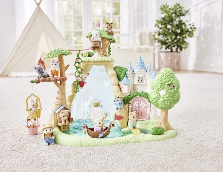 Sylvanian Families, Secret Forest, Insula cu cascada, 5761