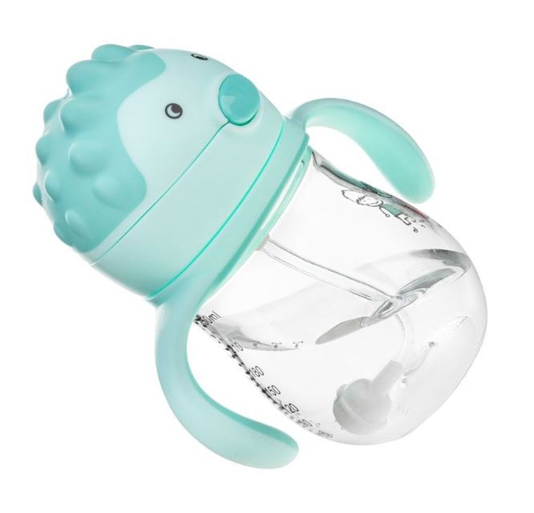 Akuku, cana cu pai din silicon si supapa mobila, 250 ml