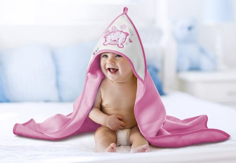 Akuku, Pisoi, prosop de baie, 100-100 cm, ecru