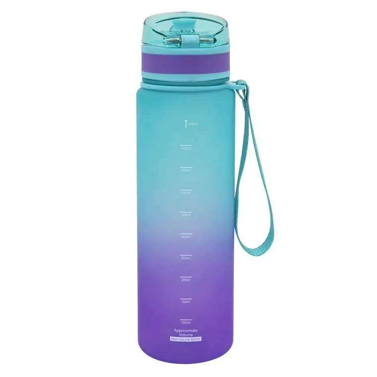 Aqua Pure, sticla de apa, mint/lavender, 600 ml