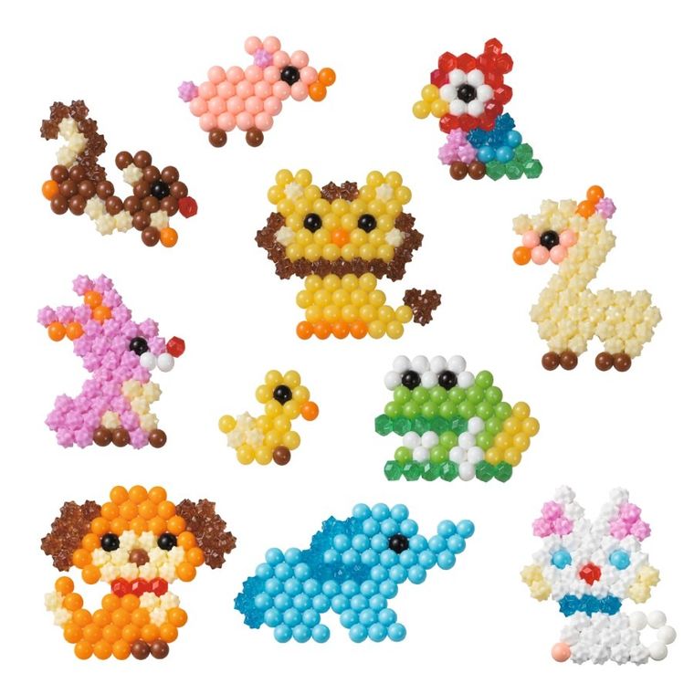 Aquabeads, Animalute vesele, set suplimentar, 31915