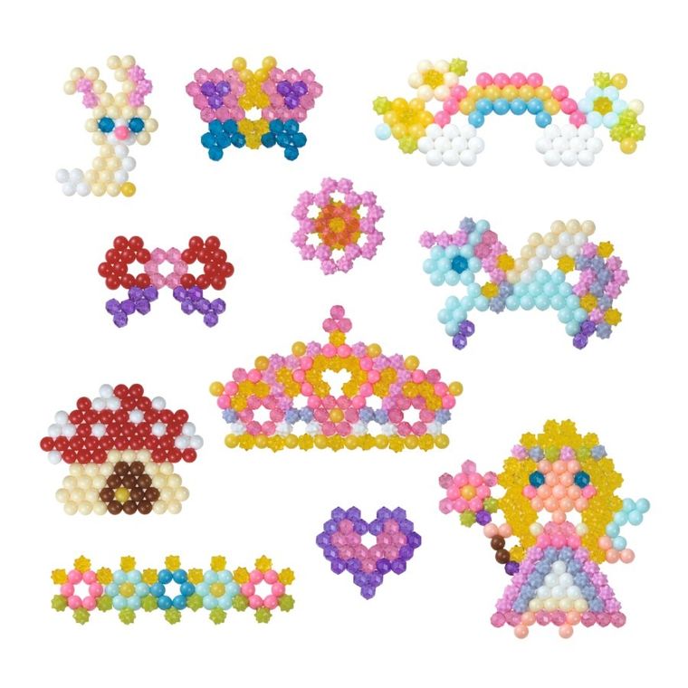 Aquabeads, Lumea zanelor, Margele Stelute, set creativ, 31766