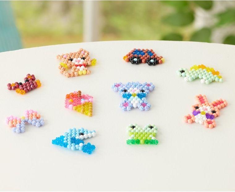 Aquabeads, Margele colorate, margele de apa, set suplimentar, 800 elemente, 6313750