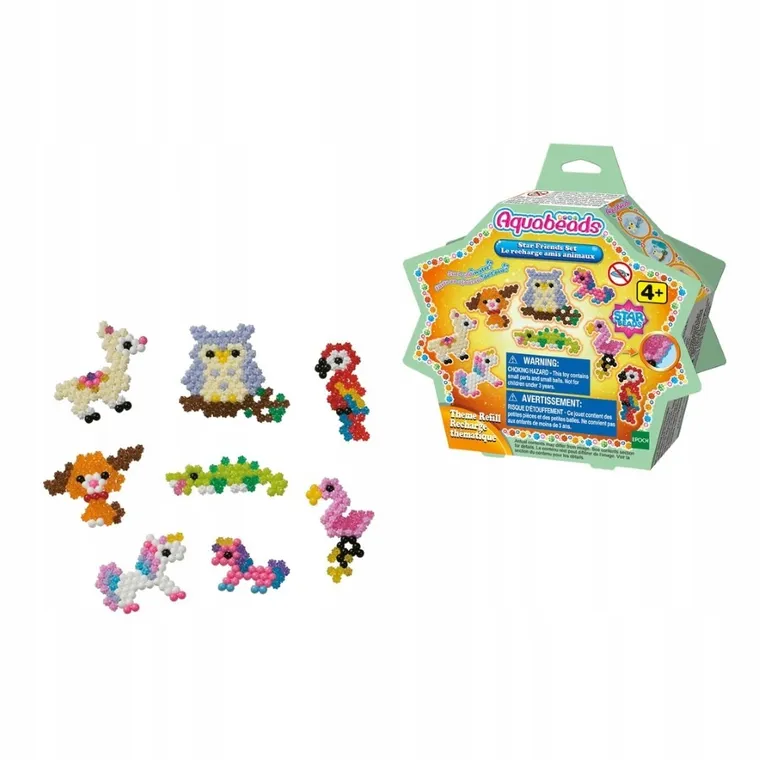 Aquabeads, Stelute, margele de apa, set creativ, 600 elemente, 31602