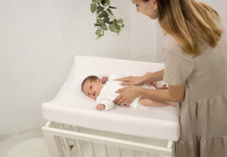 BabyMatex, Bamboo, husa saltea de infasat, 50-80 cm