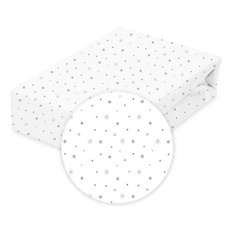 Babymatex, cearceaf cu elastic, jersey, 60-120 cm
