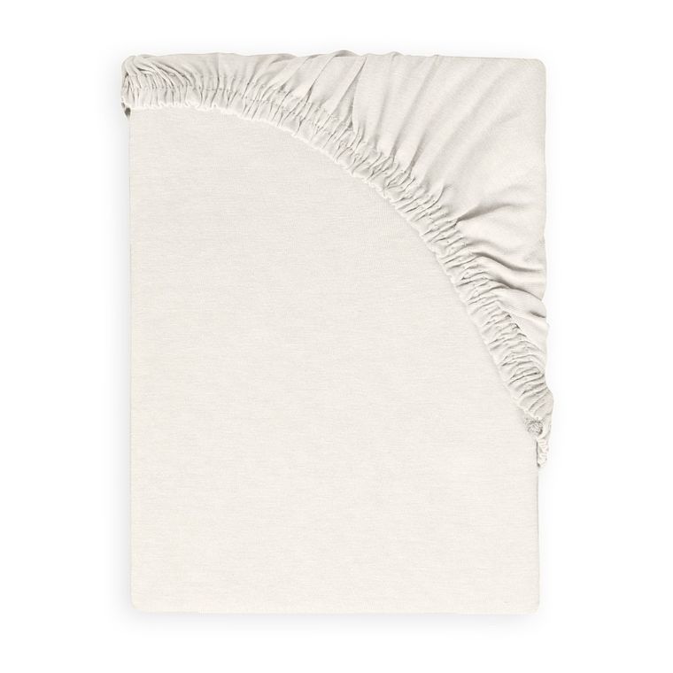 Babymatex, cearceaf jersey cu elastic, ecru, 60-120 cm