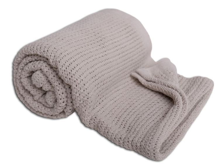 Babymatex, Lily, patura din bumbac, 75-100 cm, bej