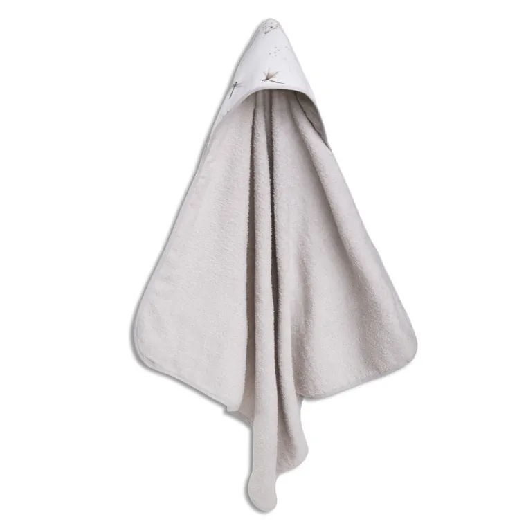 Babymatex, Maxi, halat de baie din bumbac froté pentru bebelusi, gri, 100-100 cm