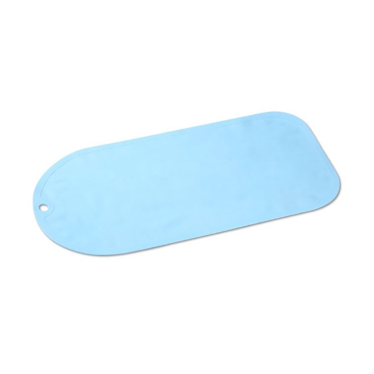 BabyOno, covoras antiderapant, albastru, 70-35 cm