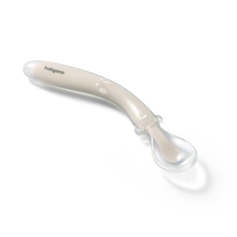 BabyOno, Lingurita flexibila din silicon, bej