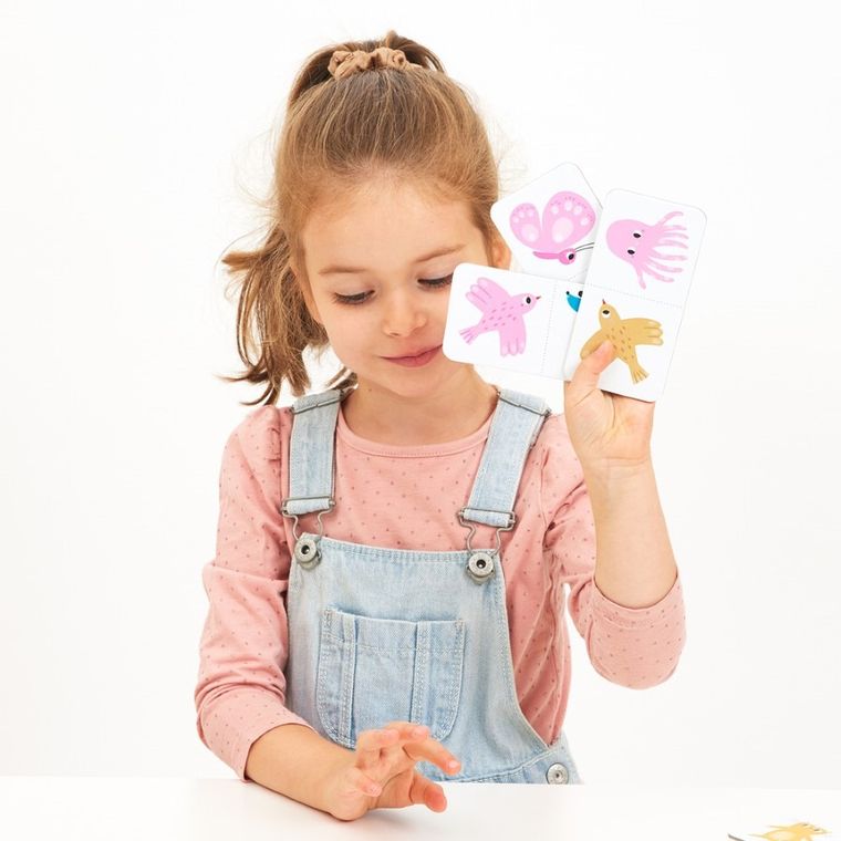 Banana Panda, Let's Play, Dominouri colorate, joc, 2 ani+