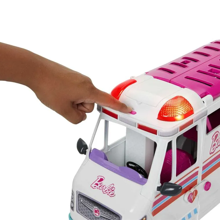 Barbie, Ambulanta, set de joaca fara papusa