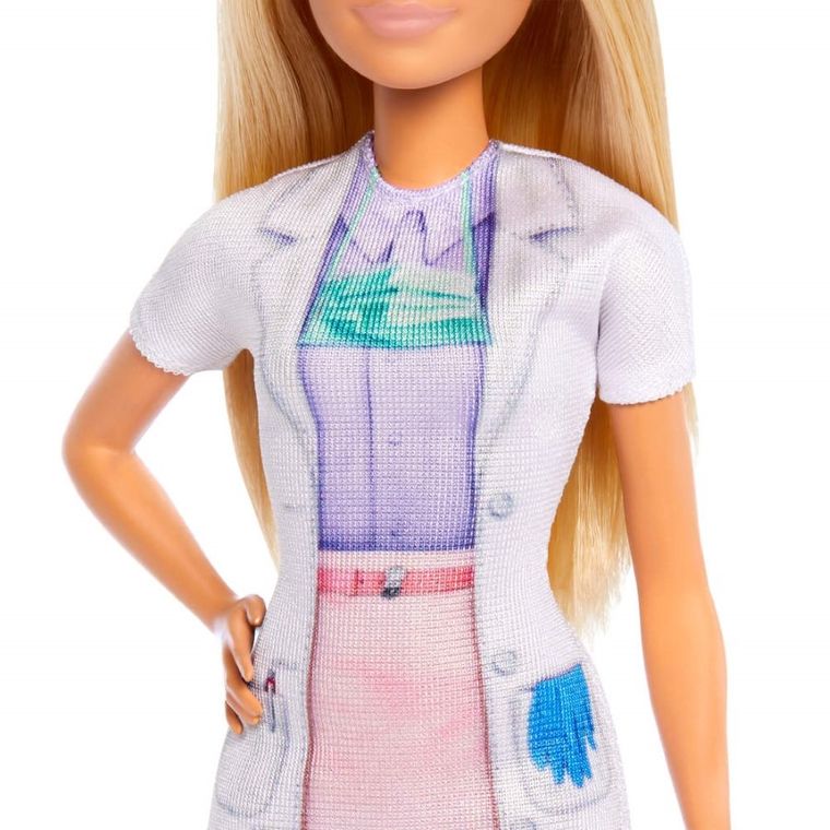 Barbie, Cariera, Dentista, set de joaca cu 2 papusi si accesorii