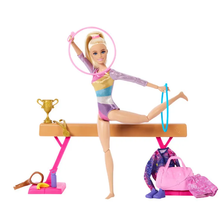 Barbie, Cariera, Gimnasta, papusa cu accesorii