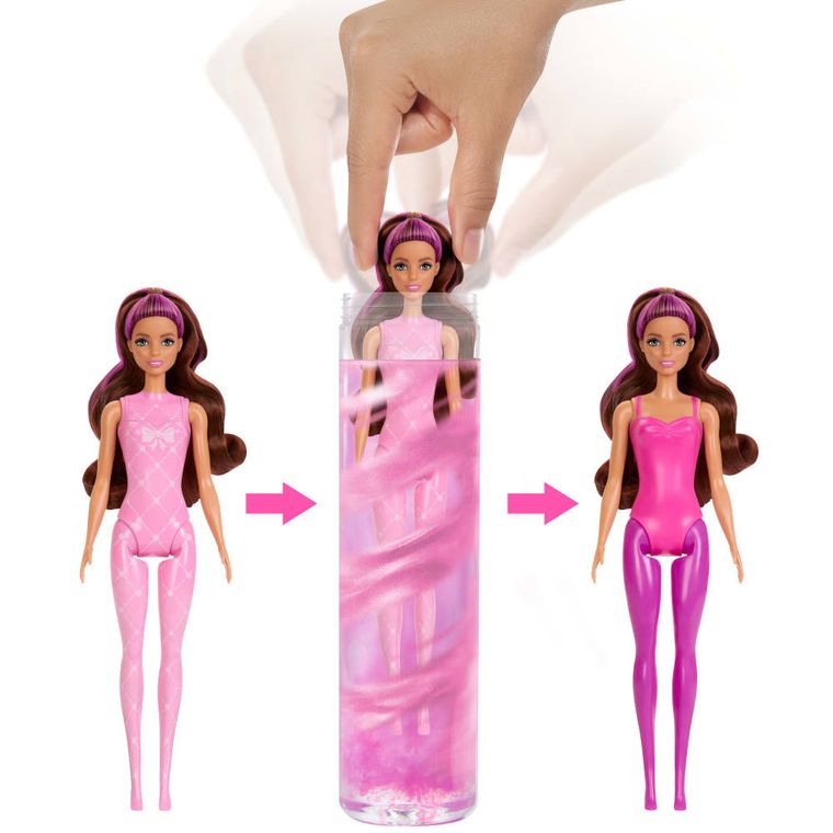 Barbie, Color Reveal, Balerinii, papusa surpriza, 1 buc.