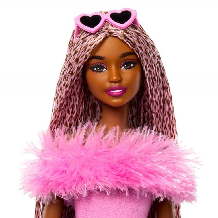 Barbie, Deluxe Style, sal boa roz, papusa