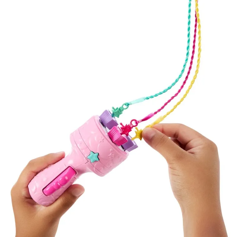 Barbie Dreamtopia, Curly Hair, papusa printesa cu accesorii